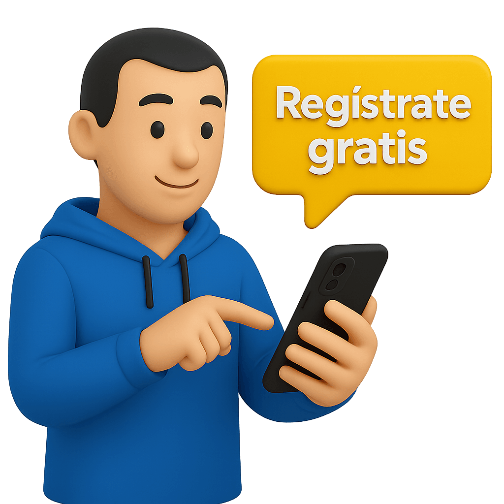 Paso 1: Regístrate Gratis